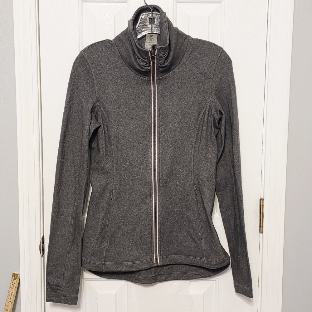 CALIA by Carrie Underwood Gray Utility Jacket XS